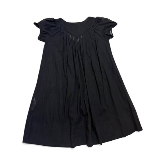 French Connection Black Sheer Casual Dress - Picture 6 of 6